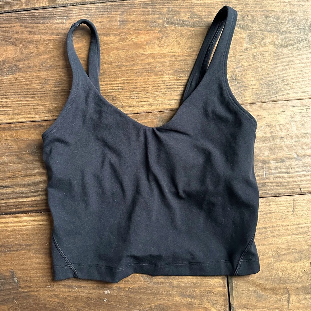 black align tank from lulu
